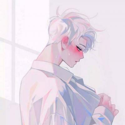 高质量丧头像男二次元(精选22张)