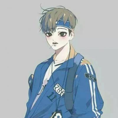 高质量丧头像男二次元(精选22张)