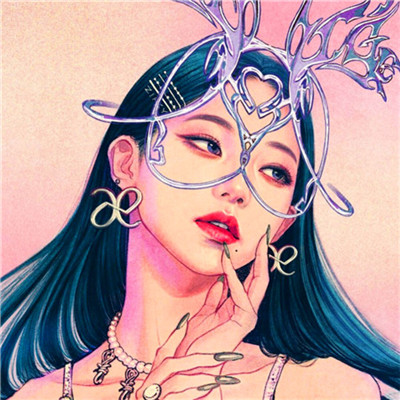 2023最火手绘女生头像(24张)