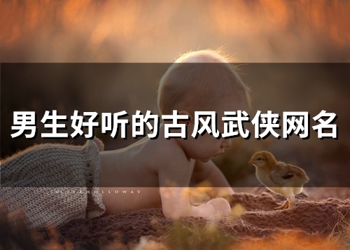 男生好听的古风武侠网名(精选158个) 男生好听的古风武侠网名(精选158个)