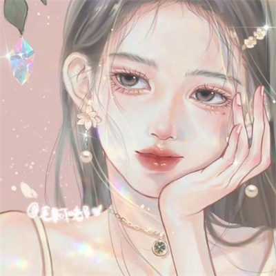 高级手绘情侣头像(16张)