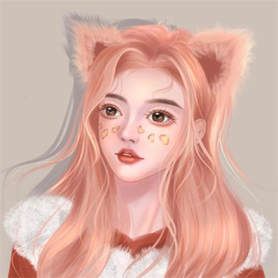 高级手绘情侣头像(16张)