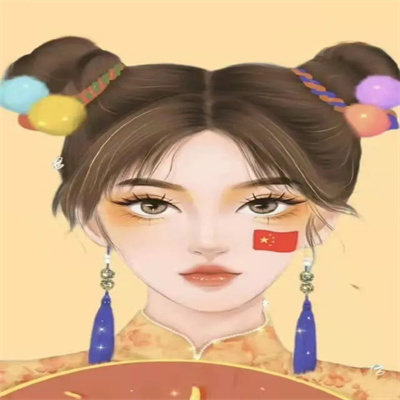 五星红旗情侣头像图片大全(16张)