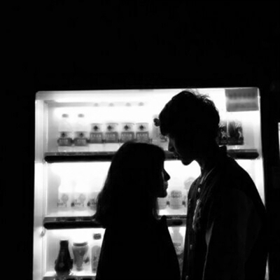 情侣头像黑白双人头像图片(24张)