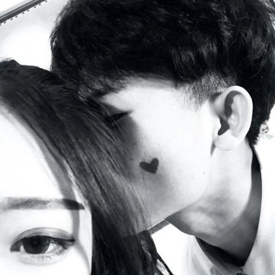 情侣头像黑白双人头像图片(24张)