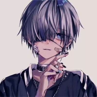 高清情头酷丧一左一右图片(精选24张)