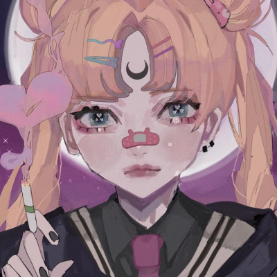 超酷超拽的女生头像动漫(18张)