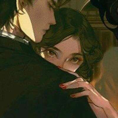 二次元高冷霸气情侣头像(24张)