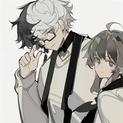 两张一对动漫情侣头像(24张)