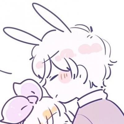 一男一女的可爱动漫头像高清卡哇伊情头(精选24张)