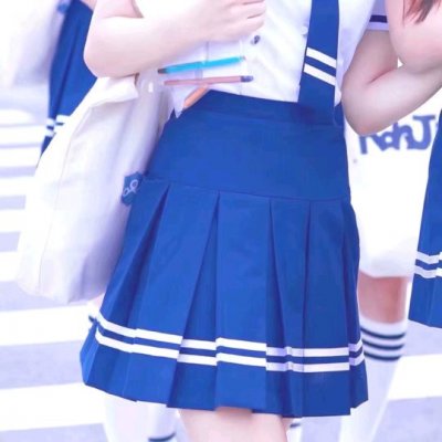 高清好看的女生头像高冷蓝色系图片(24张)