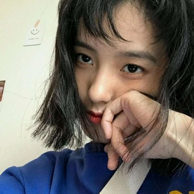 高清好看的女生头像高冷蓝色系图片(24张)