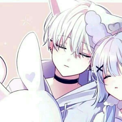 高清唯美情头小清新一对动漫图片(精选24张)