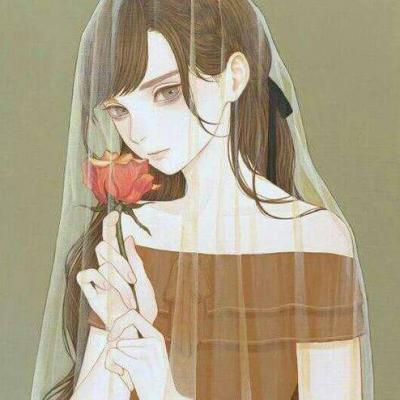 比较文静优雅的女生头像动漫(精选34张)