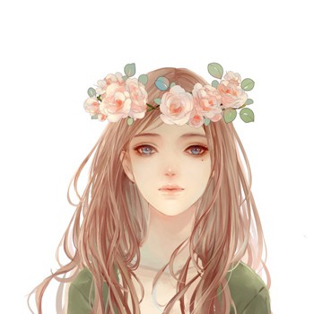 比较文静优雅的女生头像动漫(精选34张)