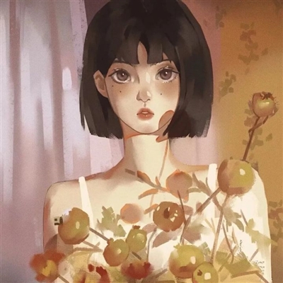 手绘女性气质微信头像(精选18张)