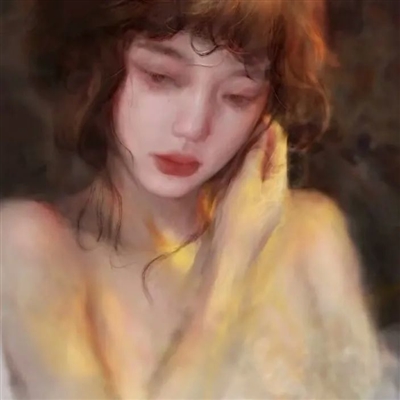 手绘女性气质微信头像(精选18张)