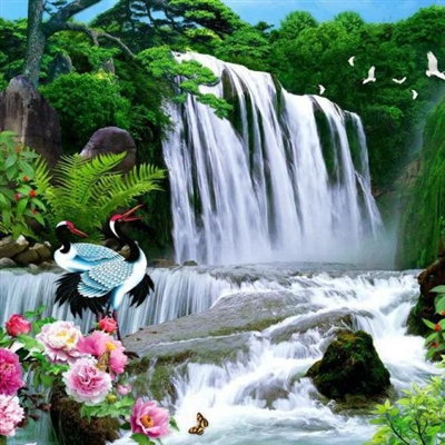 2023年最好旺财山水风景头像(共20张)