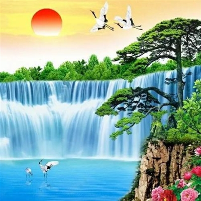 2023年最好旺财山水风景头像(共20张)