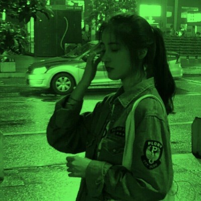 最新版绿色清新高冷耐看的女头合集(优选18张)