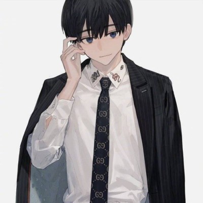 温柔阳光帅气的漫画男生头像图片(共28张)