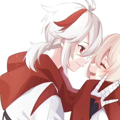 又酷又甜的情侣头像动漫(精选18张)