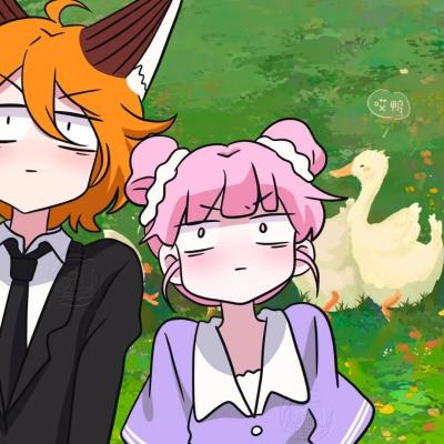 又酷又甜的情侣头像动漫(精选18张)