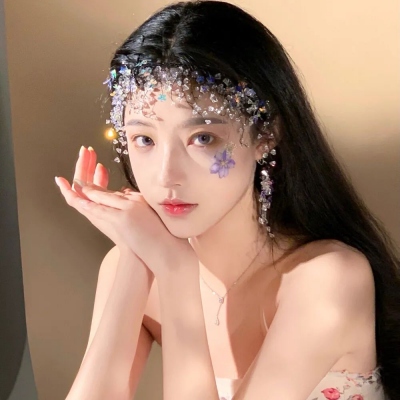 真人女头仙气干净(优选20张)