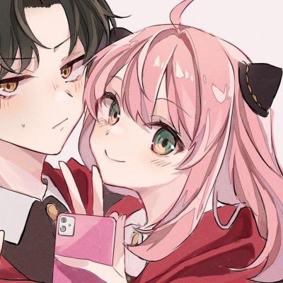 很精致很甜的动漫情头(精选18张)