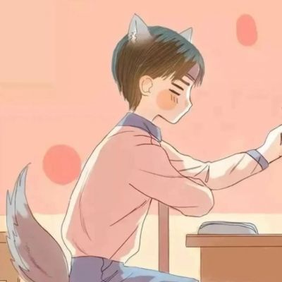 情侣动漫一男一女情头(优选18张)