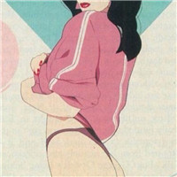 卡通女生下半身头像(共18张)