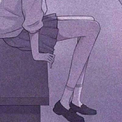 卡通女生下半身头像(共18张)