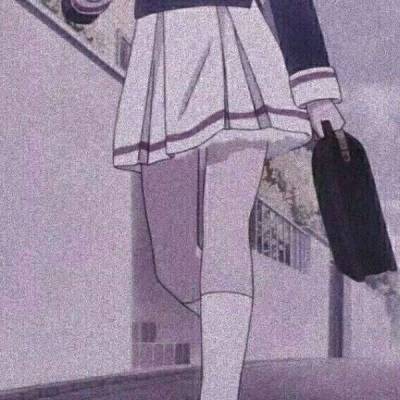 卡通女生下半身头像(共18张)