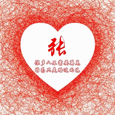 2023最火的姓氏微信头像(精选16张)