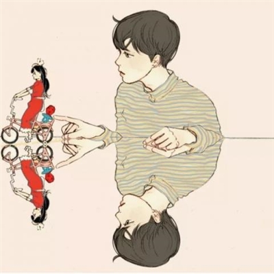 一左一右创意情侣头像(精选16张)