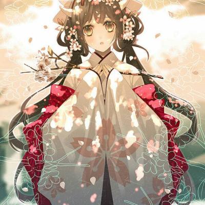 治愈系二次元少女头像(精选18张)