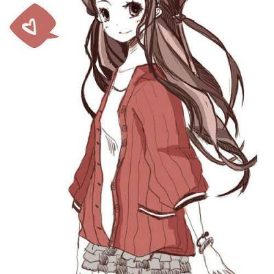 治愈系二次元少女头像(精选18张)