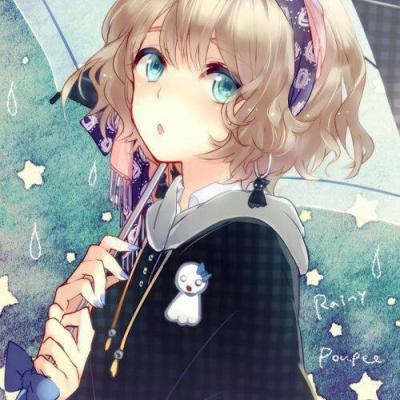 治愈系二次元少女头像(精选18张)