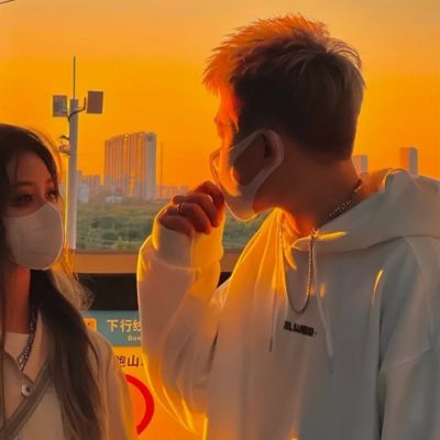 甜蜜浪漫情侣带字头像一对两张图片(18张)