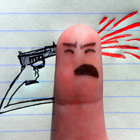 创意手指搞笑头像图片大全(优选22张)