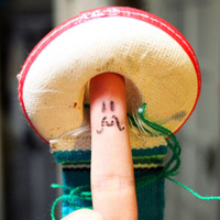 创意手指搞笑头像图片大全(优选22张)