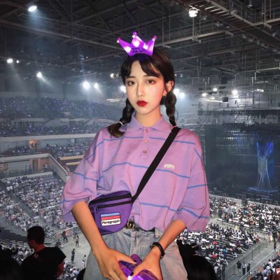 超仙气的紫色系列女生头像(优选20张)