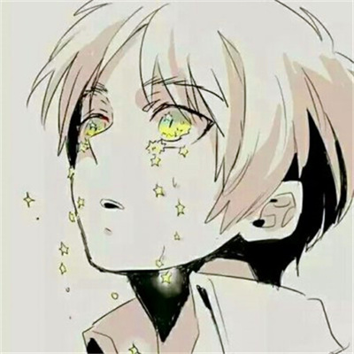 动漫男生虐心哭泣头像(共28张)