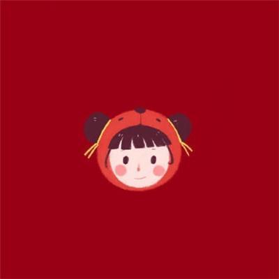 好看的红色微信头像(优选16张)