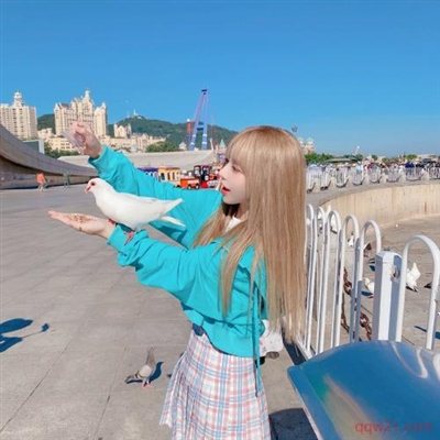 在大海边的美女头像(24张)