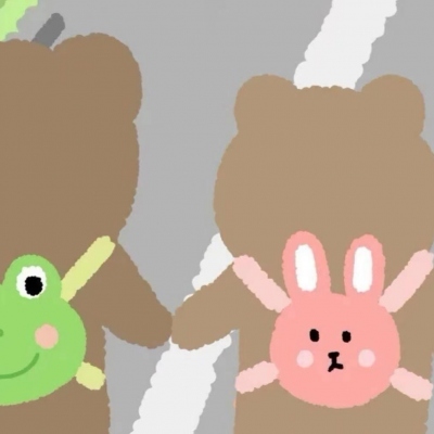 超萌q版萌图情侣头像(共20张)