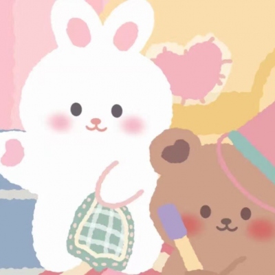 超萌q版萌图情侣头像(共20张)