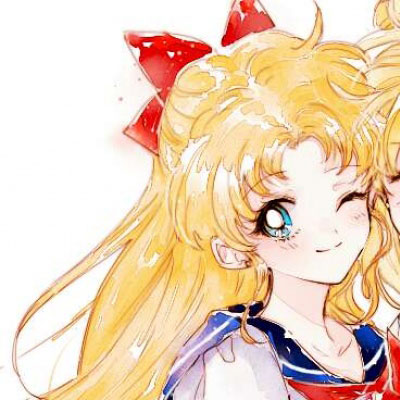 可爱女生动漫手绘头像闺蜜头像(优选18张)