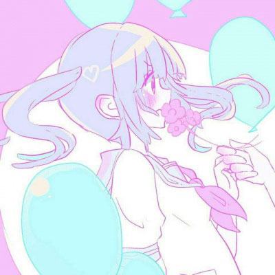 可爱女生动漫手绘头像闺蜜头像(优选18张)