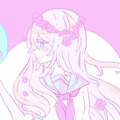 可爱女生动漫手绘头像闺蜜头像(优选18张)